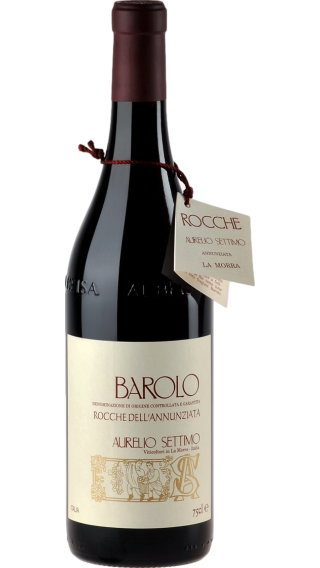 Bottle of Aurelio Settimo Barolo Rocche dell'Annunziata 2018 wine 750 ml