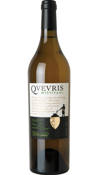 Bottle of Tbilvino Qvevris Mtsvivani 2021 wine 750 ml