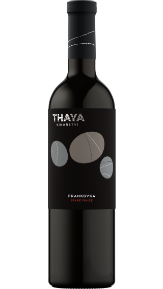 Bottle of Thaya Frankovka Stare Vinice 2022 wine 750 ml