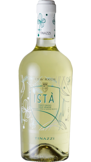 Bottle of Tinazzi Ca de Rocchi Ista Pinot Grigio 2022 wine 750 ml