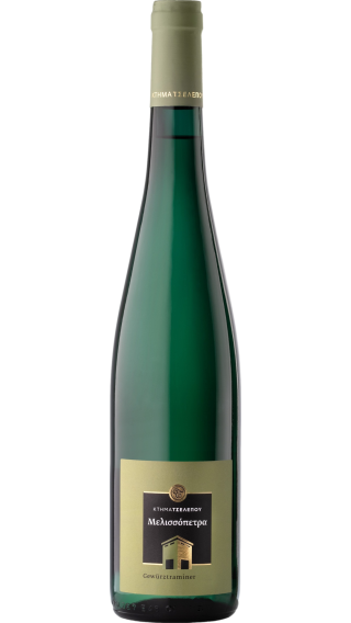 Bottle of Tselepos Melissopetra Gewurztraminer 2021 wine 750 ml