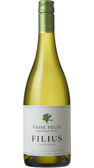 Bottle of Vasse Felix Filius Chardonnay 2021 wine 750 ml