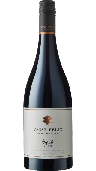 Bottle of Vasse Felix Syrah 2022 wine 750 ml