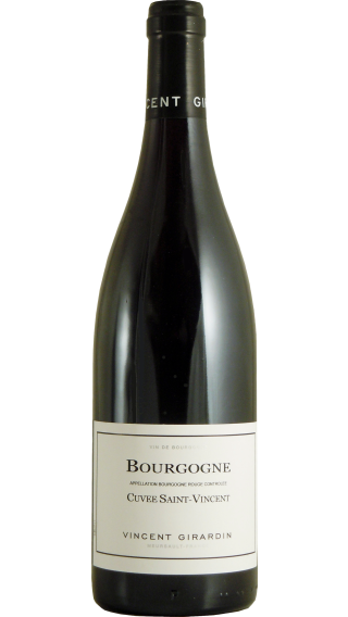 Bottle of Vincent Girardin Bourgogne Cuvee Saint-Vincent 2021 wine 750 ml