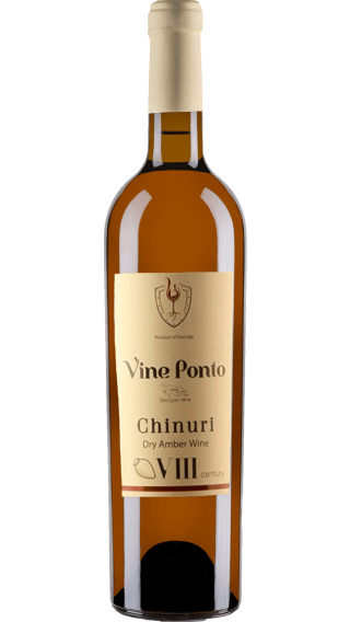 Bottle of Vine Ponto Chinuri Qvevri 2018 wine 750 ml