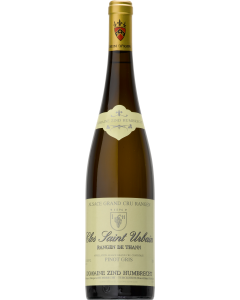 Domaine Zind-Humbrecht Pinot Gris Grand Cru Rangen de Thann Clos Saint Urbain 2016