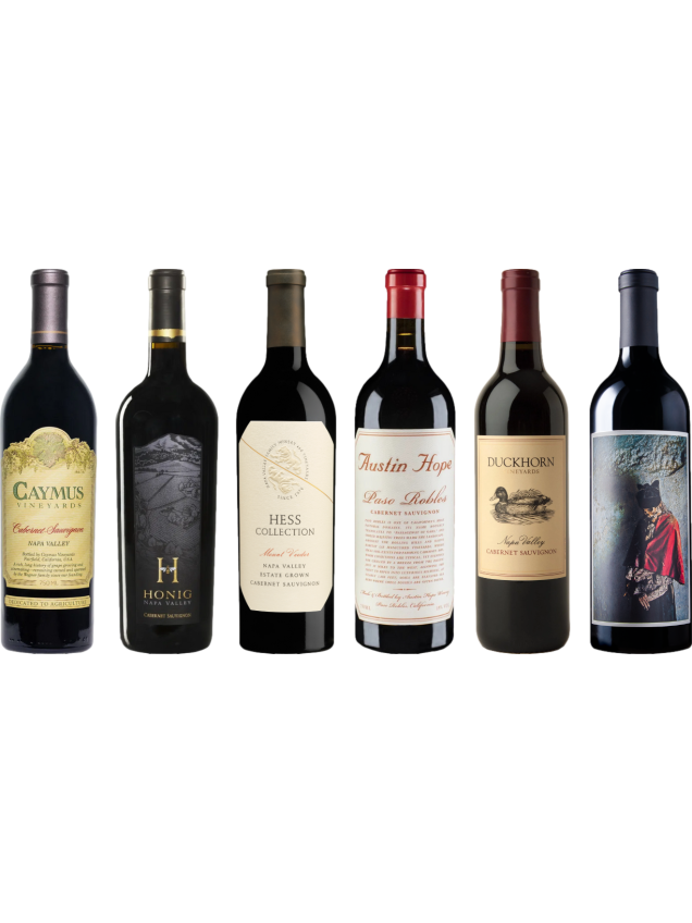 California Cabernet Sauvignon Caso Degustazione Premium