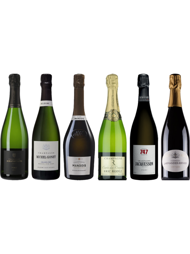 Caso Degustazione Champagne Grower Premium