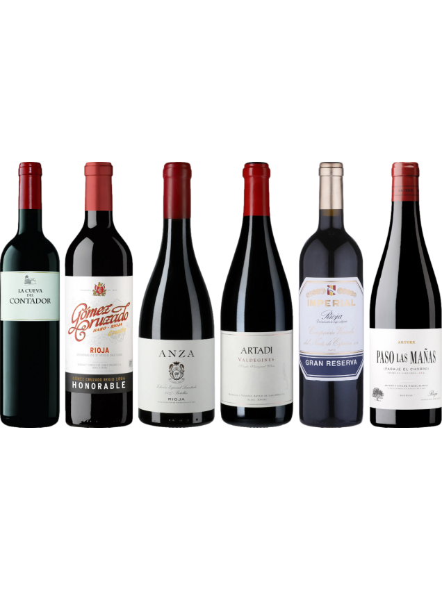 Cassa di degustazione Rioja Premium