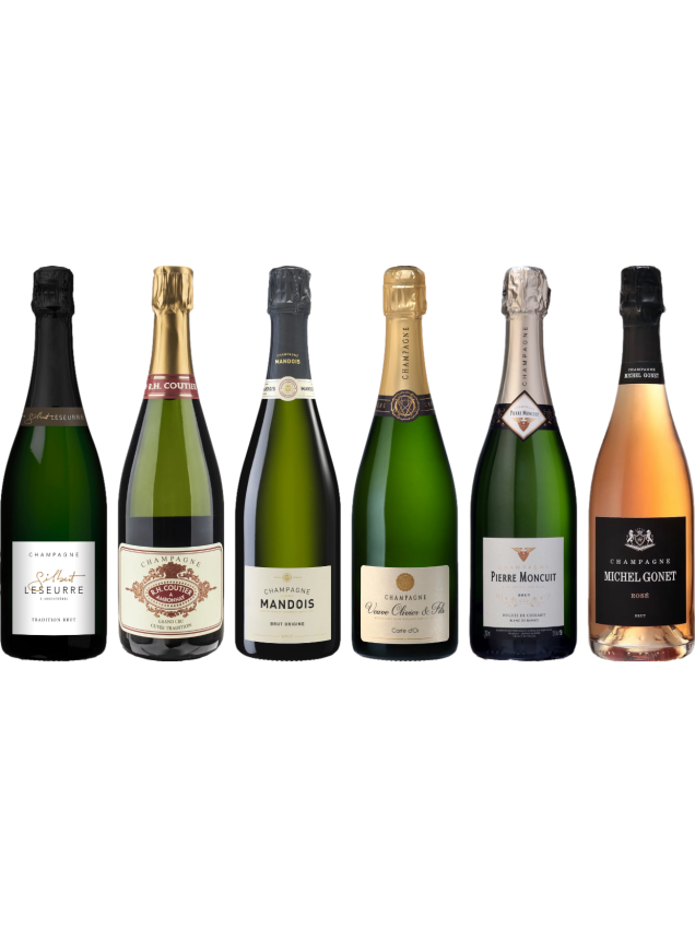 Pachetto di degustazione di Champagne di alto valore