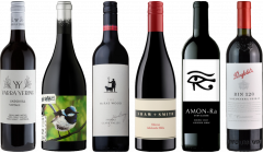 Shiraz Australiano Caso Degustazione Premium