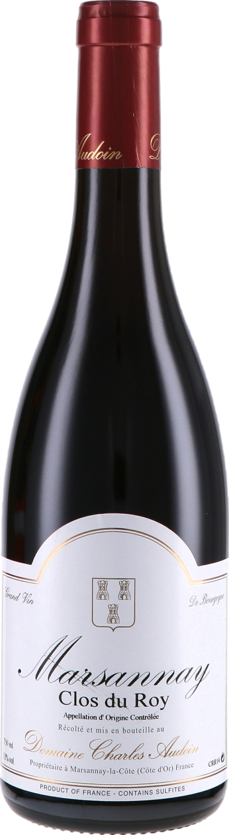 Domaine Charles Audoin Marsannay Clos du Roy Rouge