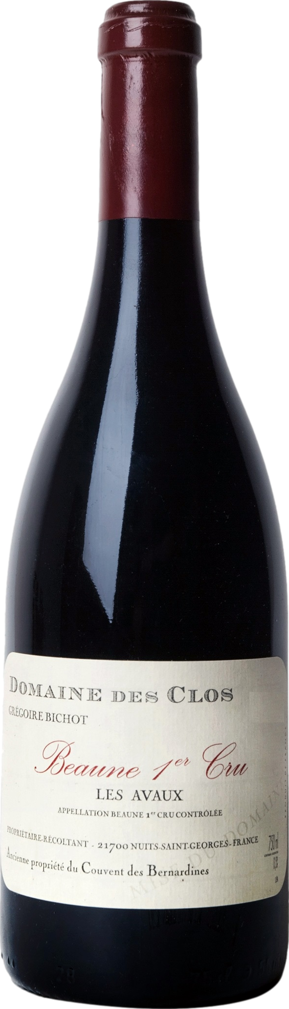 Domaine des Clos Beaune Premier Cru Les Avaux 2020