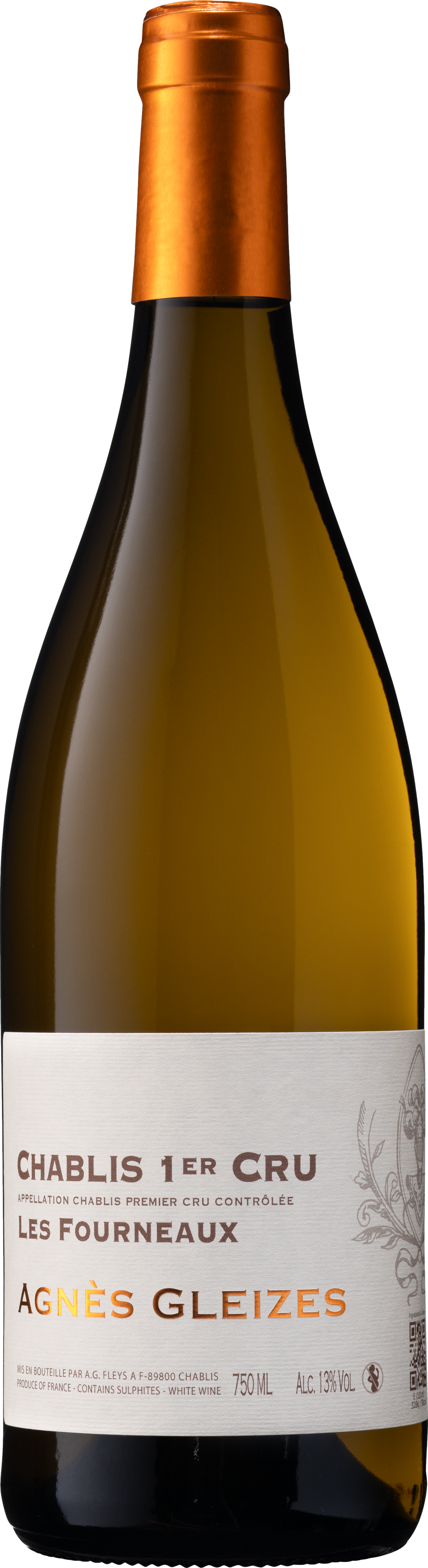 Domaine Gautheron Agnes Gleizes Chablis Premier Cru Les Fourneaux Vieilles Vignes 2022