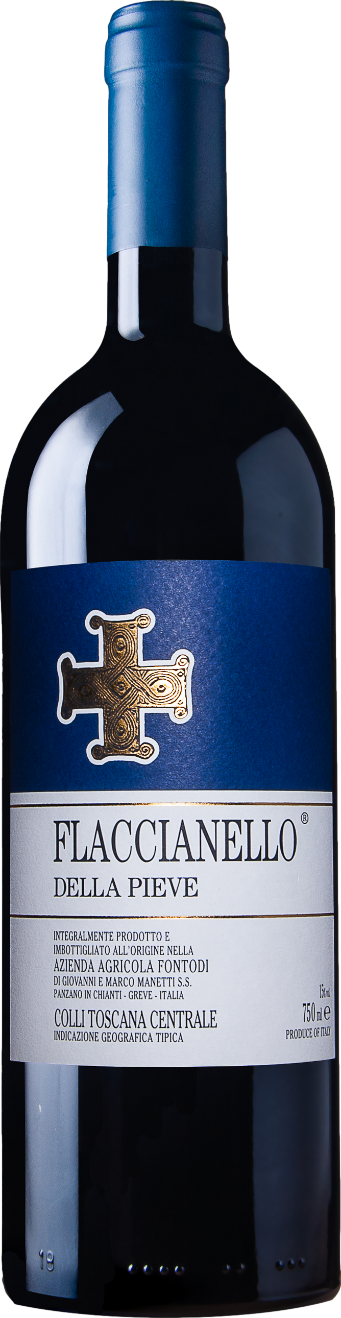 Fontodi Rosso/Rossi/Viola Flaccianello Della Pieve Colli Della Toscana Centrale Igt 2021 0,75 ℓ - Immagine 3