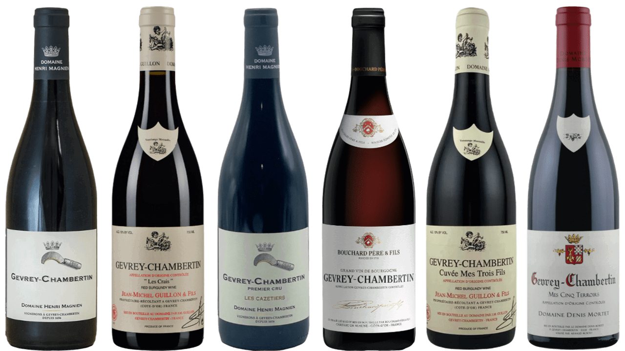 Cassa di degustazione di Gevrey Chambertin