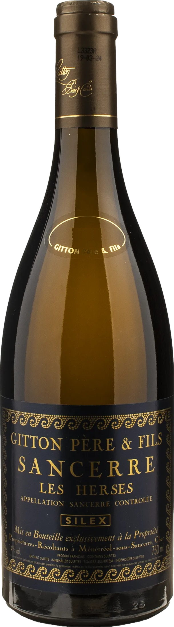 Gitton Pere et Fils Sancerre Les Herses Silex