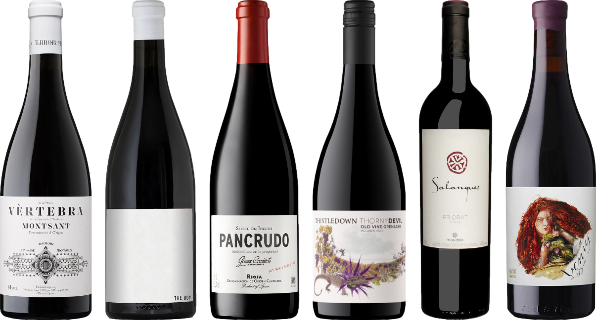 Pachetto di degustazione di Grenache premium