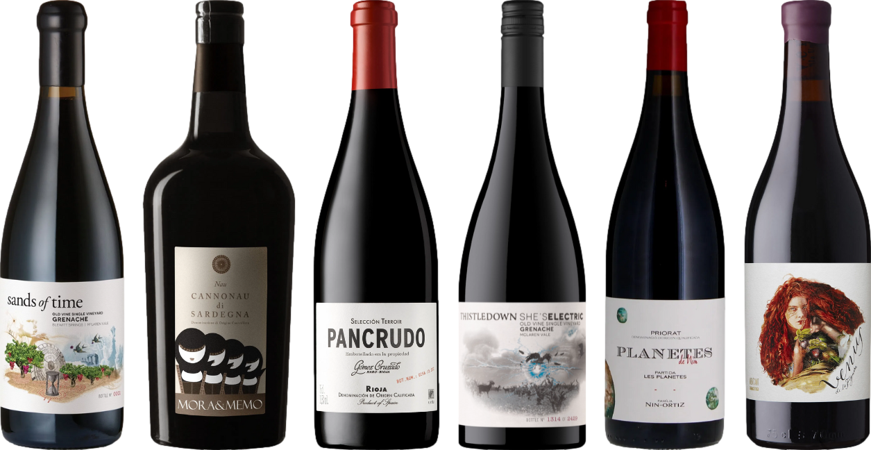 Pachetto di degustazione di Grenache premium