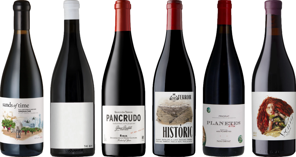 Pachetto di degustazione di Grenache premium