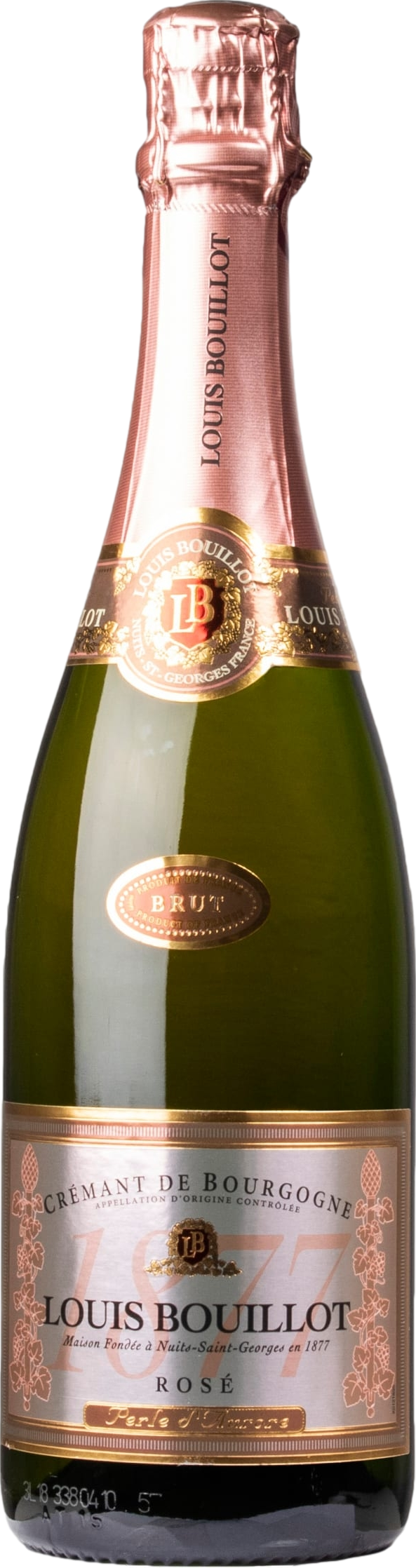 Louis Bouillot Perle d'Aurore Cremant de Bourgogne Rose