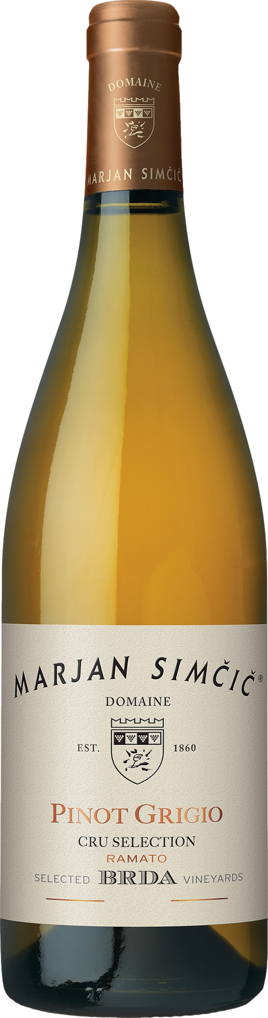 Domaine Marjan Simcic BRDA Cru Selection Pinot Grigio Ramato