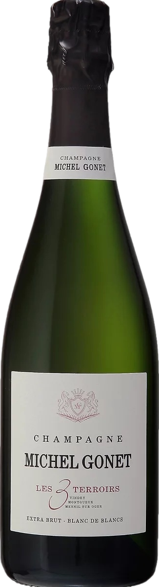 Champagne Michel Gonet Les 3 Terroirs Blanc de Blancs Grand Cru Extra Brut 2017