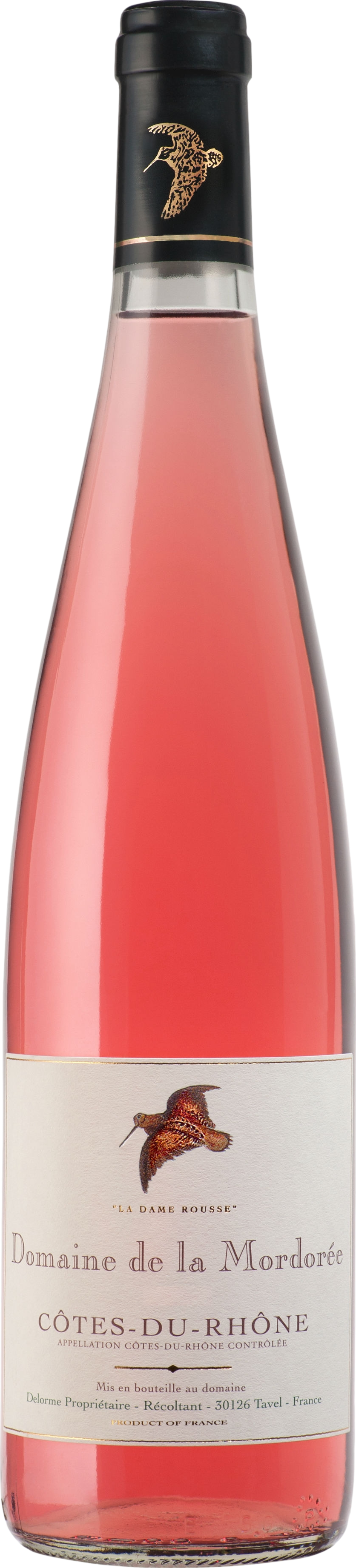 Mordoree Cotes du Rhone Rose La Dame Rousse 2025