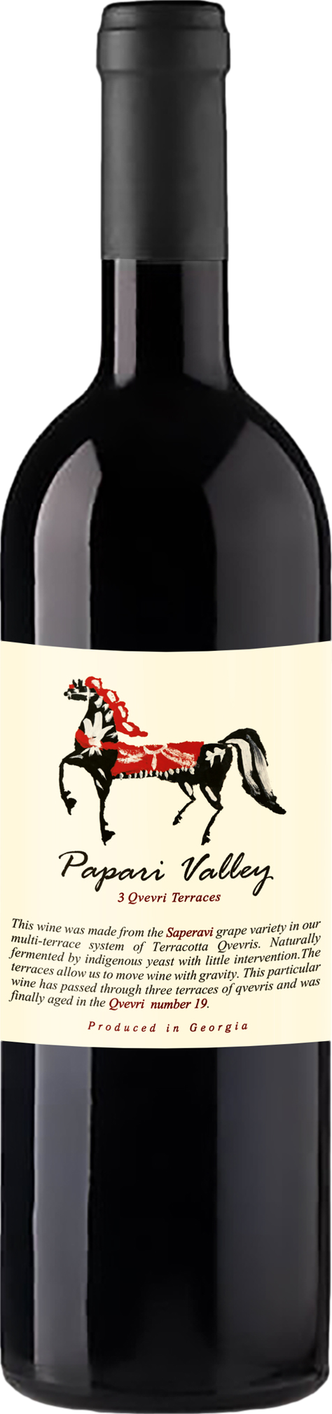 Papari Valley 3 Qvevri Terraces Saperavi 2023