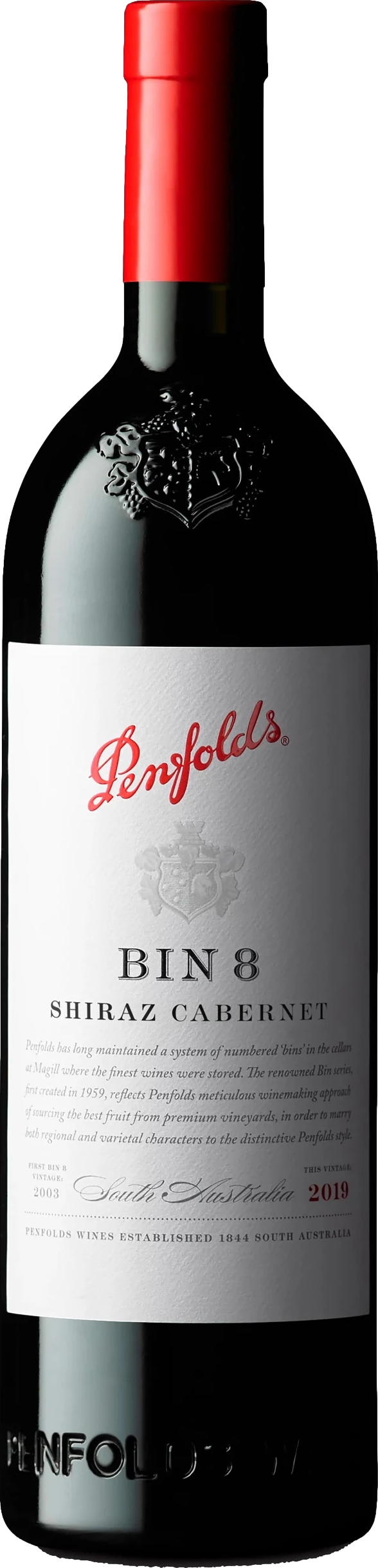 Penfolds Bin 8 Cabernet Shiraz 2019