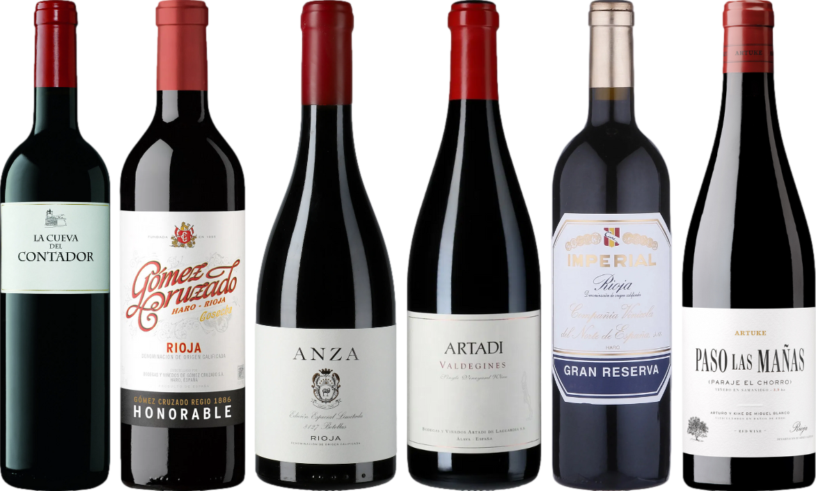 Cassa di degustazione Rioja Premium