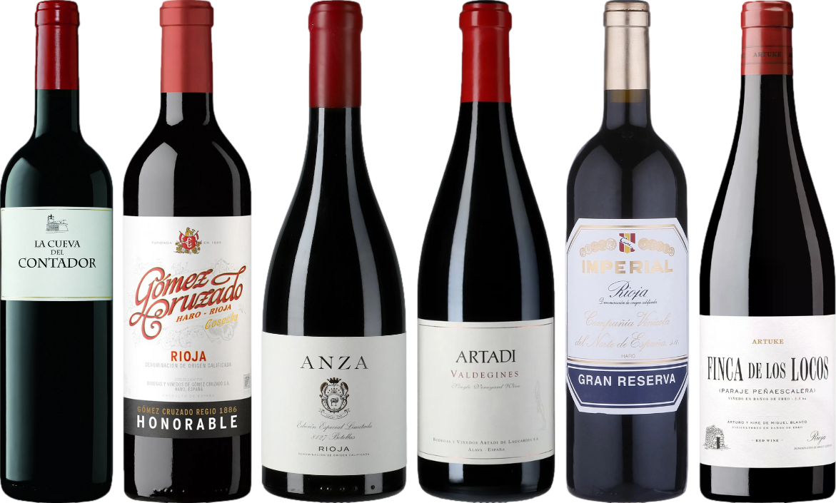 Cassa di degustazione Rioja Premium