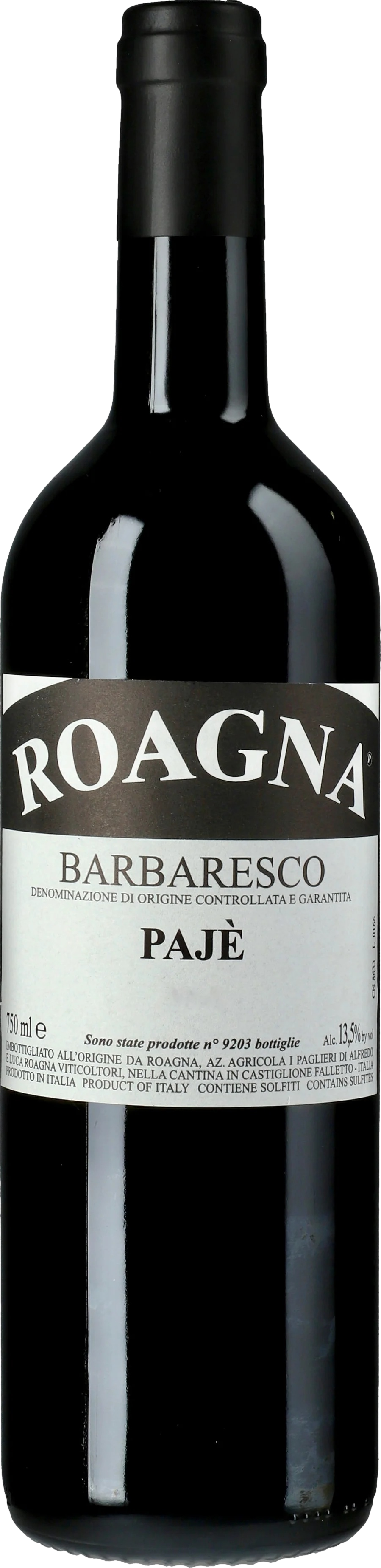 Roagna Barbaresco Paje