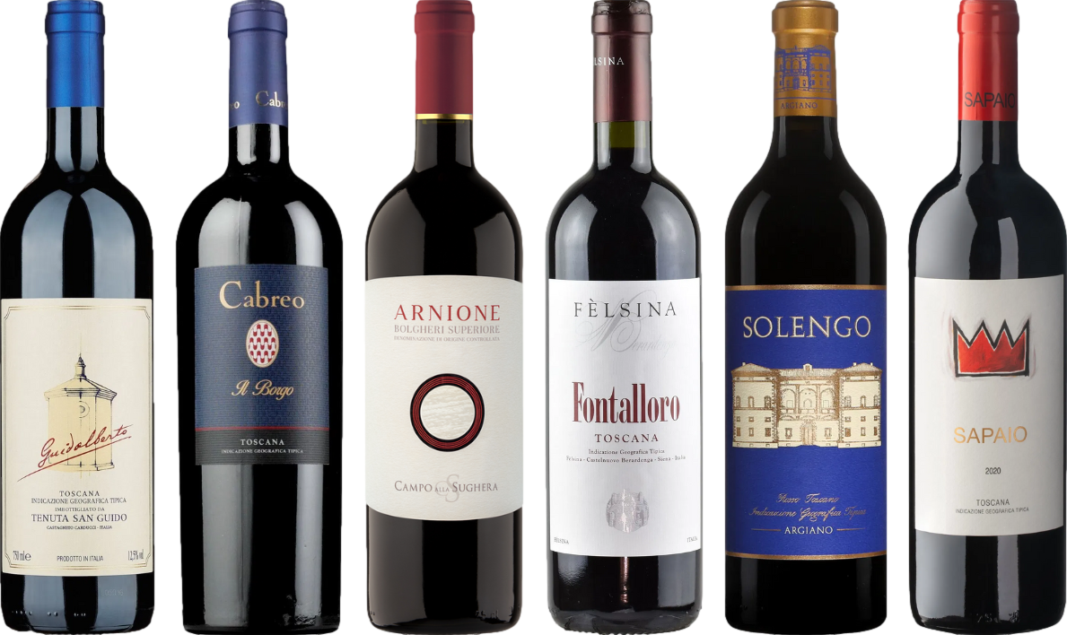 Super Tuscan Caso Degustazione