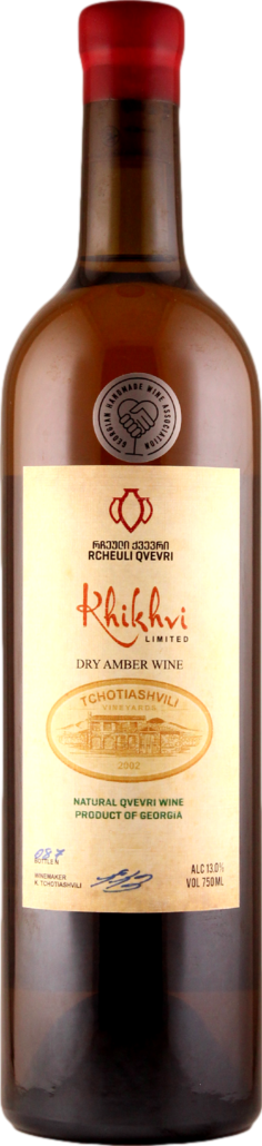Tchotiashvili Rkatsiteli Rcheuli Qvevri 2018