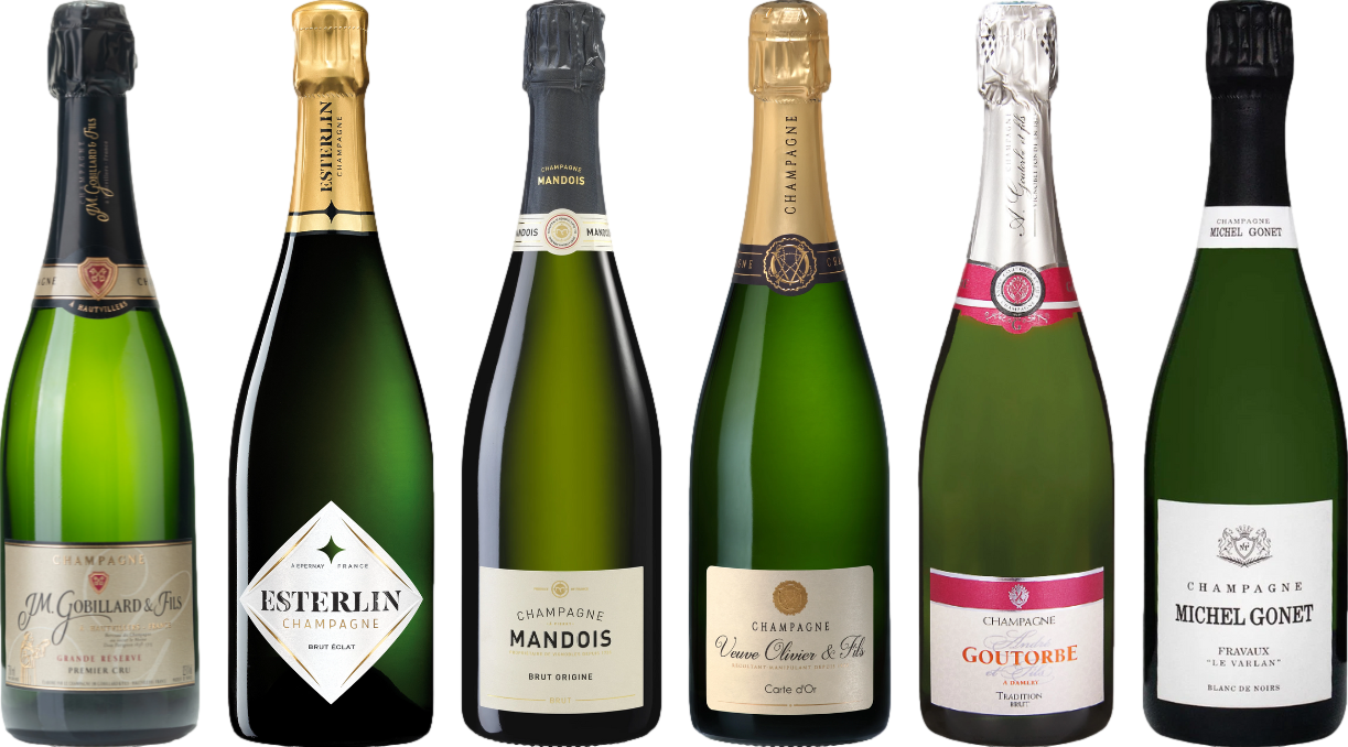 Pachetto di degustazione di Champagne di alto valore