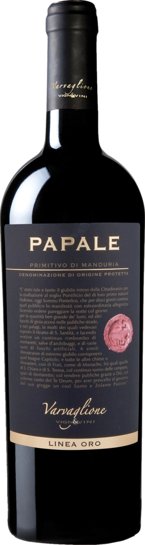 Varvaglione Papale Linea Oro Primitivo di Manduria 2021