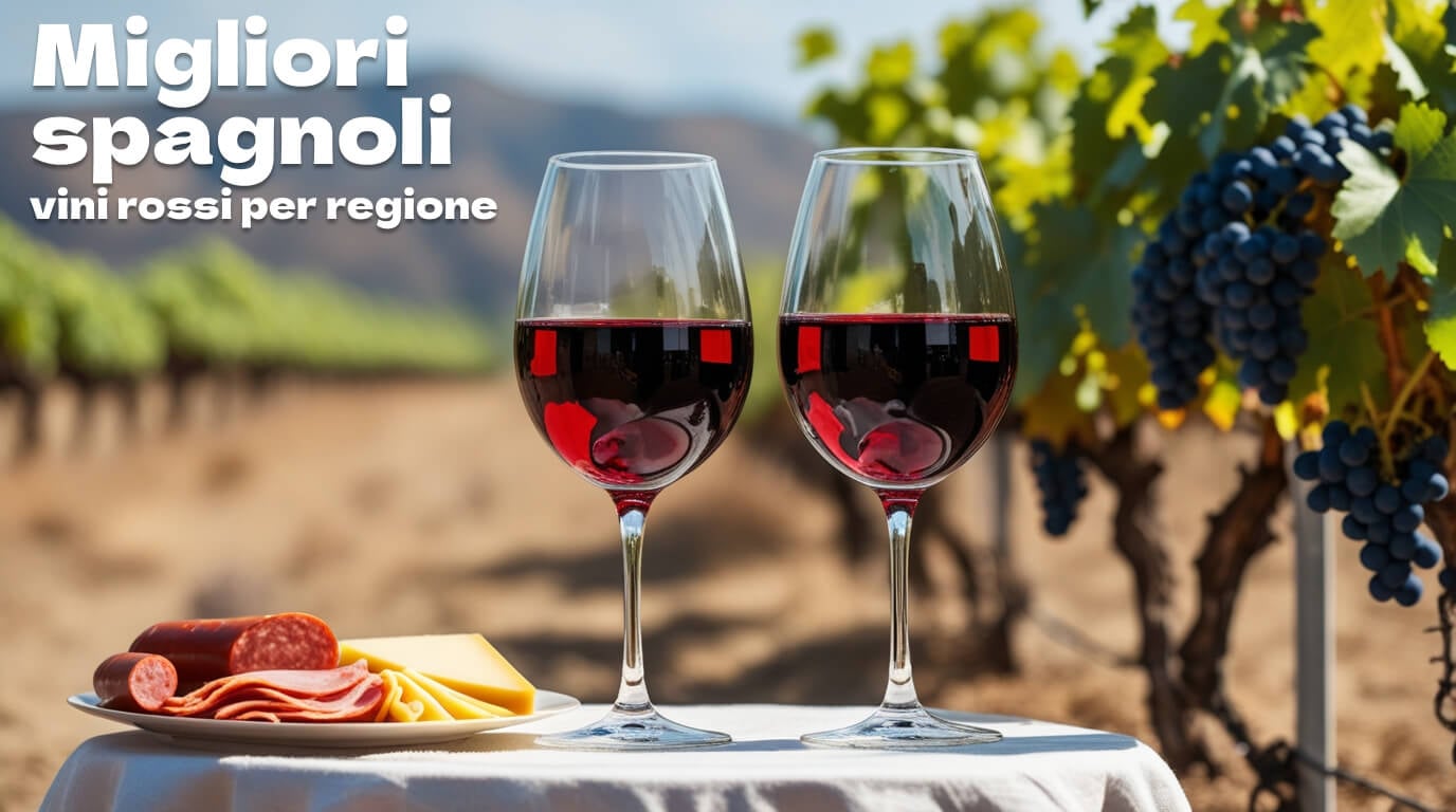 Migliori vini rossi spagnoli per regione