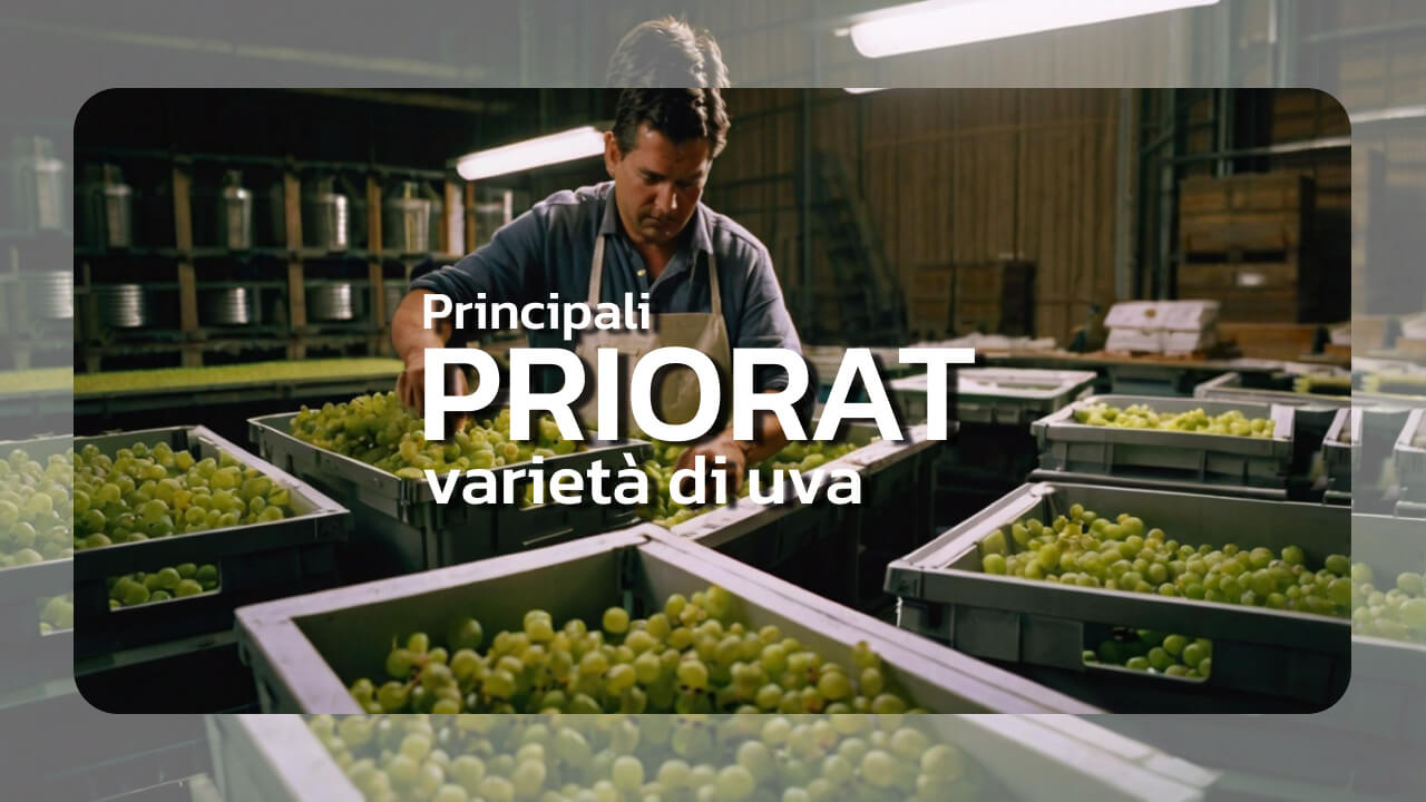 Principali varietà di uva del Priorat