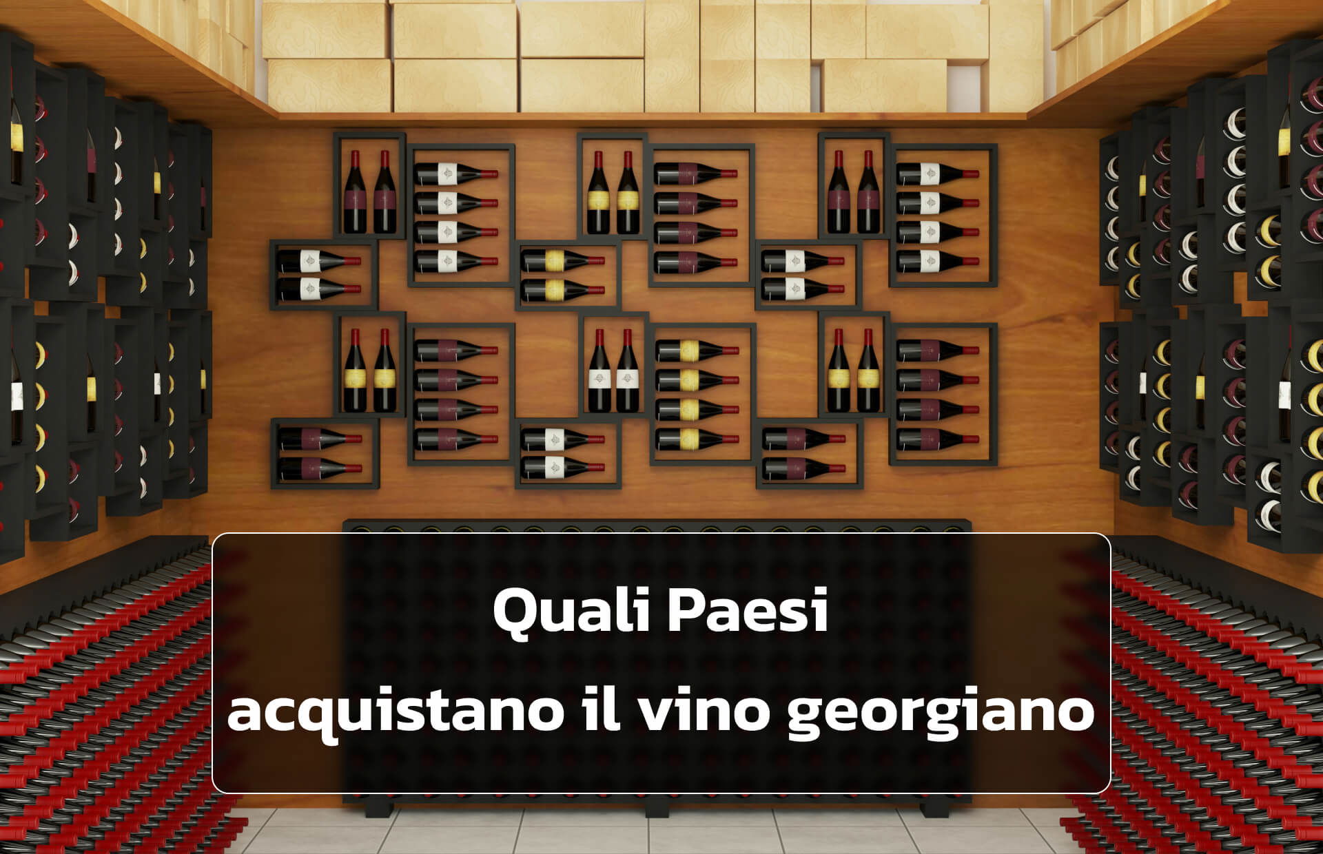 Quali Paesi acquistano il vino georgiano